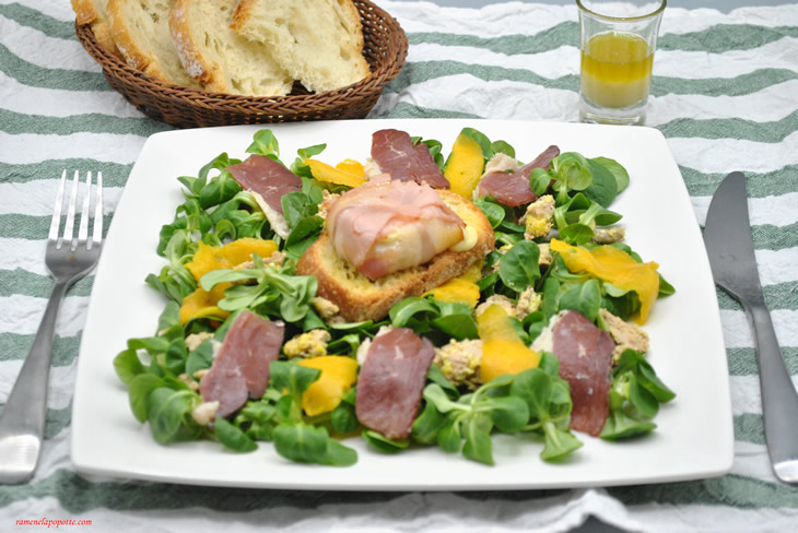 Salade folle aux saveurs de fête | Ramène la Popotte