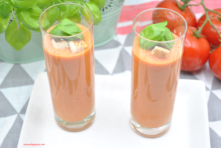 Smoothie gazpacho | Ramène la Popotte