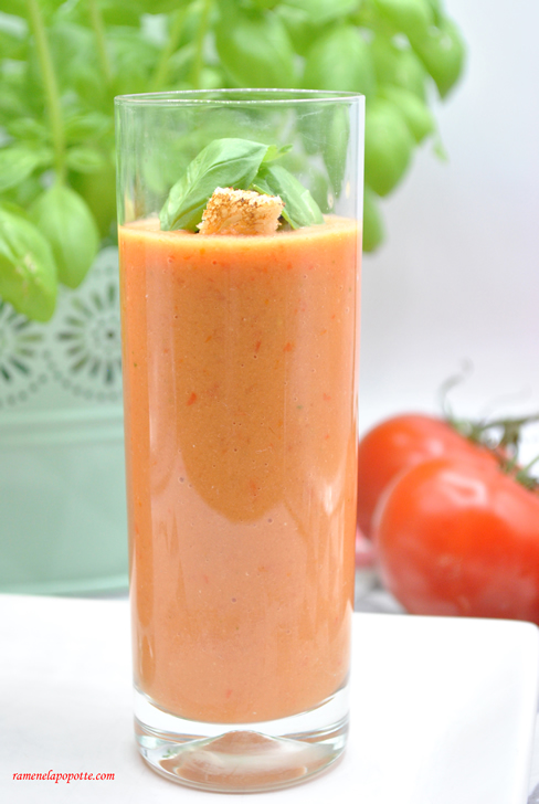 Smoothie gazpacho | Ramène la Popotte